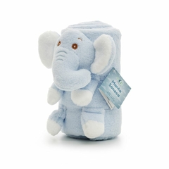 Manta Soft P/ Bebê Anti Alérgico Soneca Elefantinho Fofinho confortável.