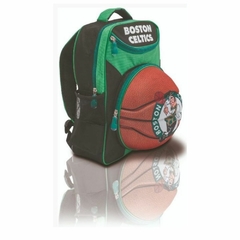 Mochila Infantil Viagem 3d Bola Time Basquete Boston Celtics - comprar online