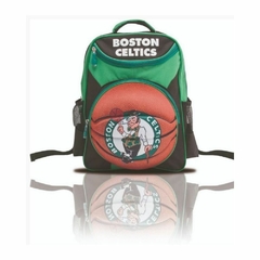 Mochila Infantil Viagem 3d Bola Time Basquete Boston Celtics