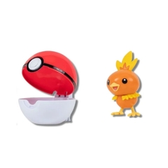 Coleção Mini Pokemon Torchic E Poke Bola Clip N Go Infantil - comprar online