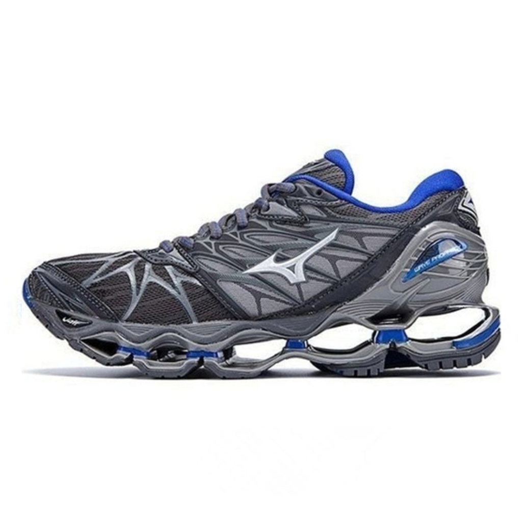Mizuno prophecy 7 cinza azul camel o Griffeborges