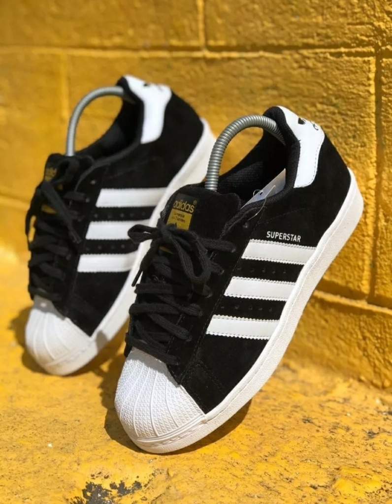 Tenis adidas Super Star Preto E Branco 35