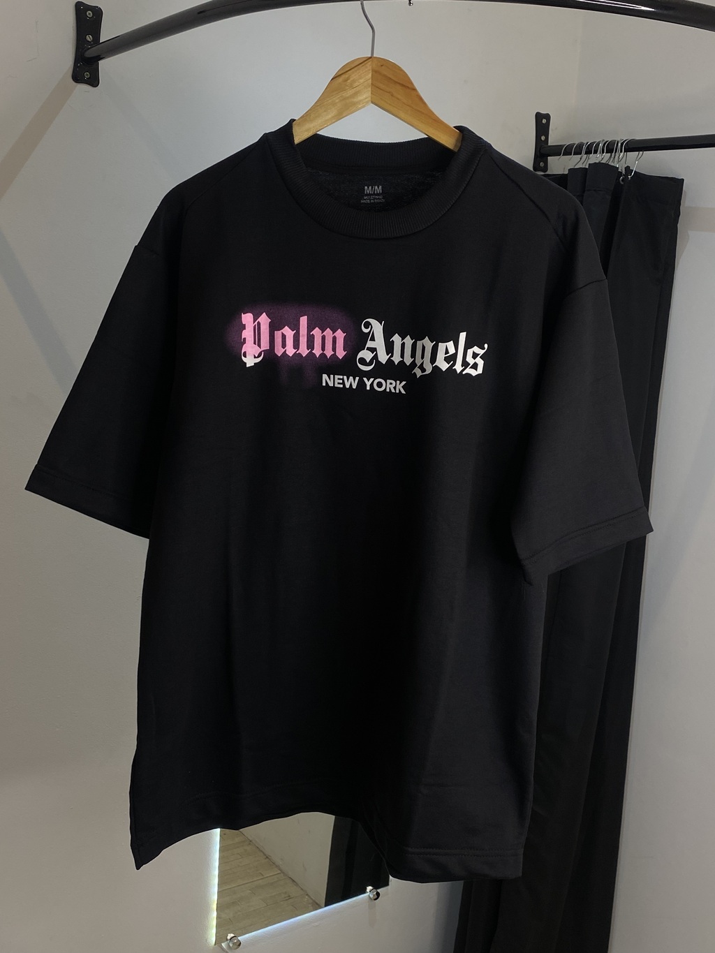 camiseta palm angels oversized