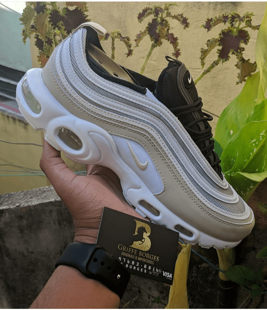 Nike 97 branco e preto outlet
