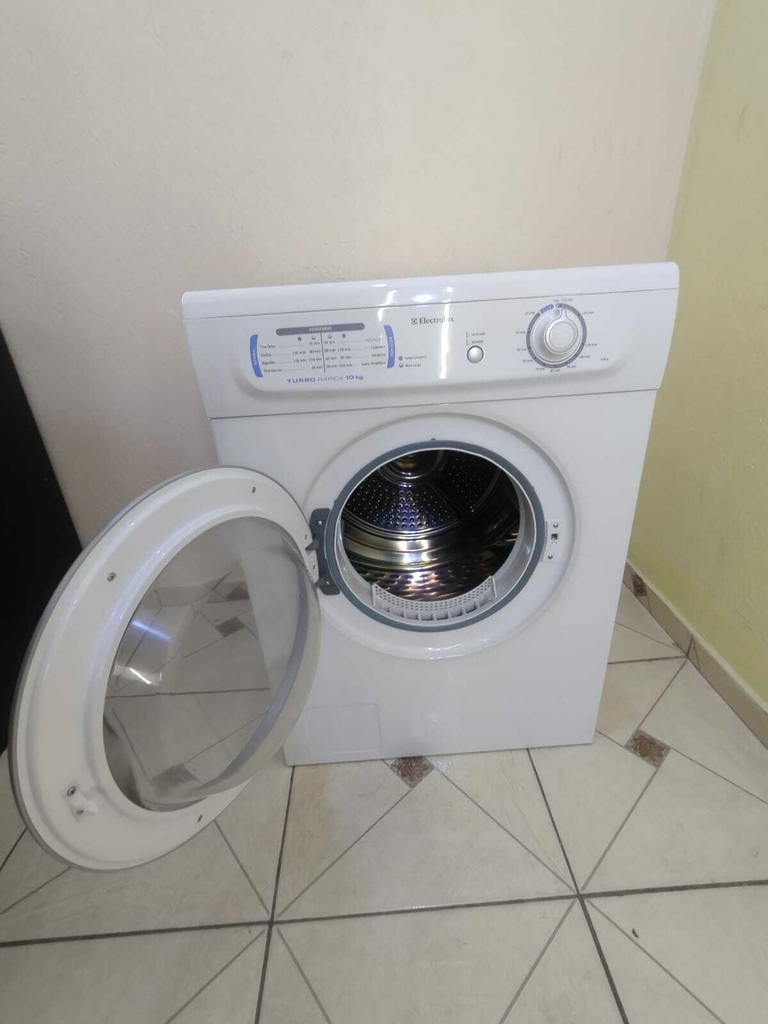 secadora de roupas electrolux 10 Kg 110v str10 turbo rápido semi-novo na  cor branco