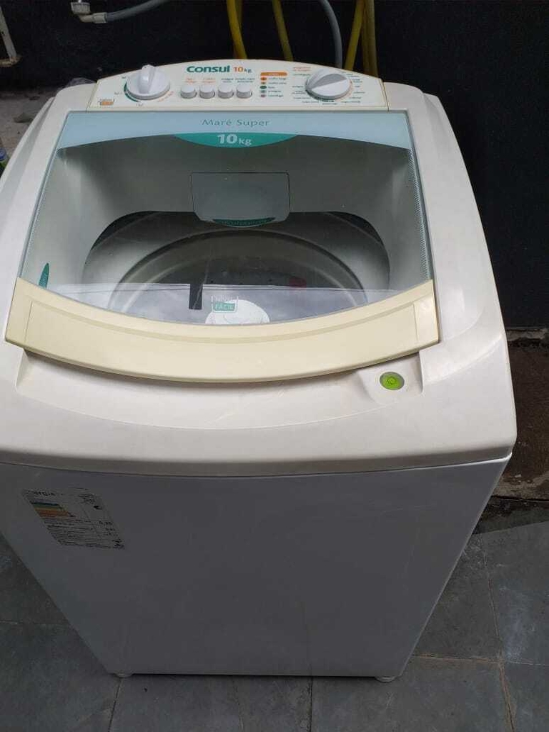 maquina de lavar maré super consul 10kg cor branco