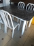 Imagem do mesa de  cozinha de marmore com 4 cadeiras seminova / usada