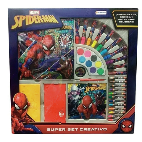 Set Creativo De Spiderman