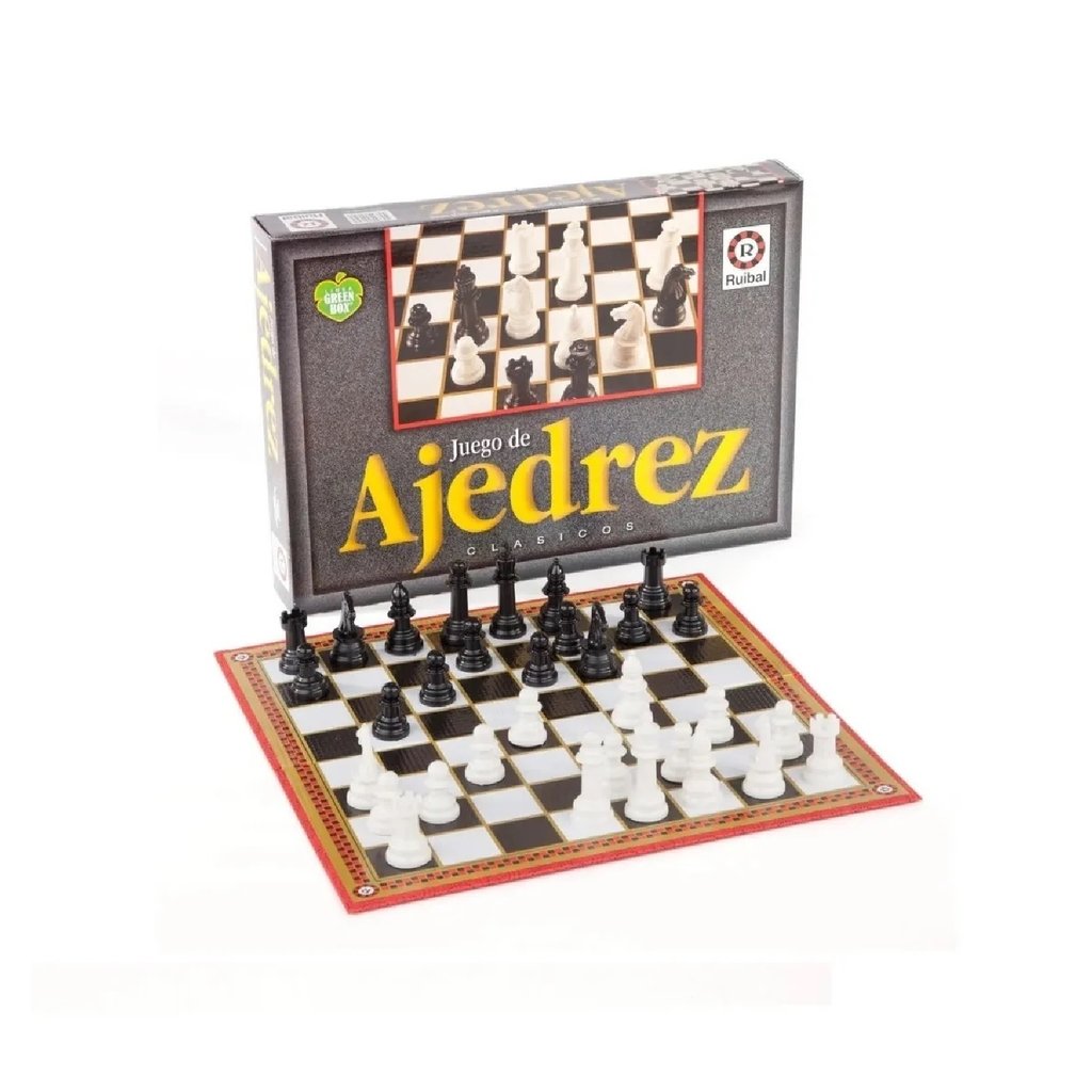 Juego De Mesa Ajedrez Ruibal Linea Azul