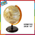 Globo Terraqueo Sepia Gloter 259aw 25cm Base Madera Mapa Antiguo