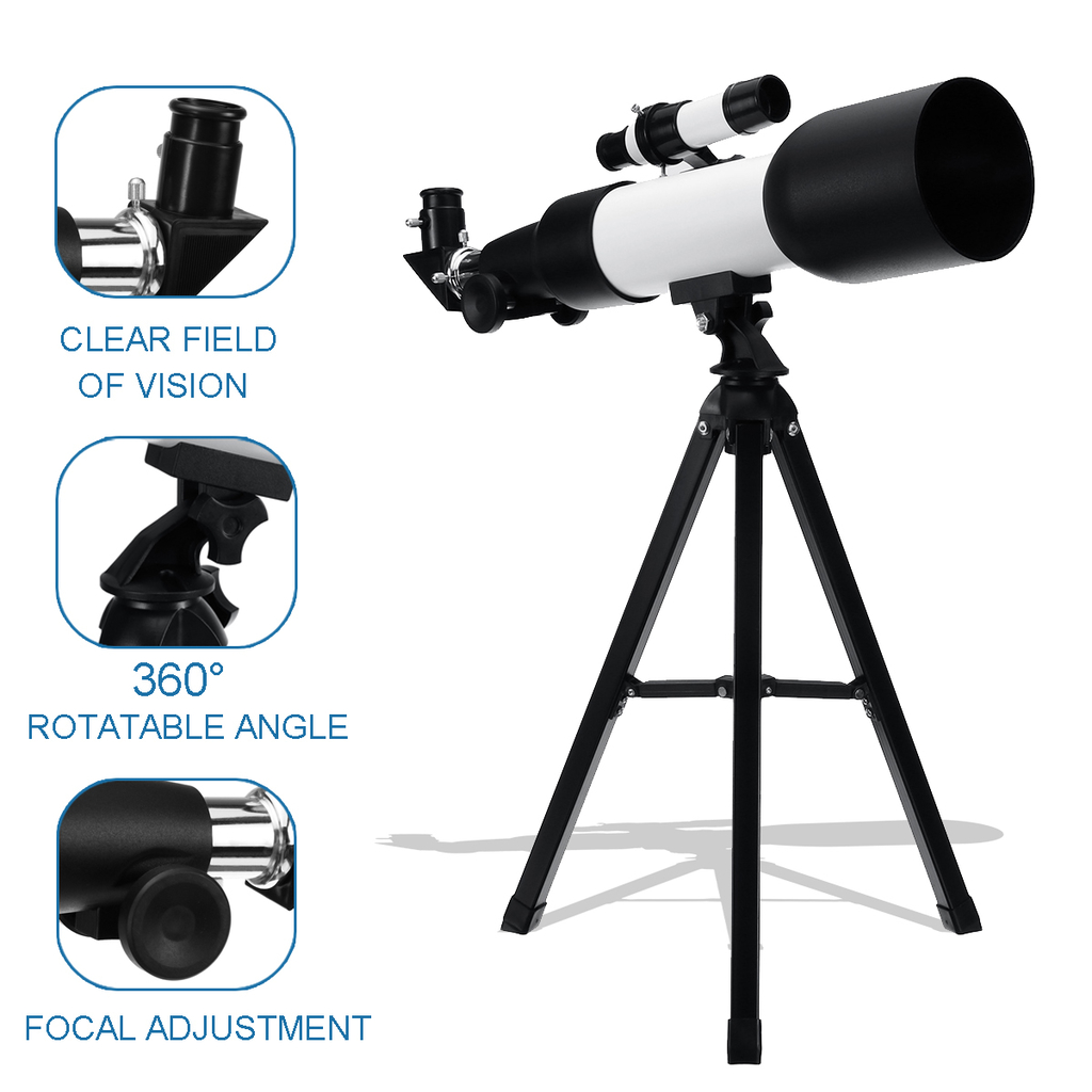Telescopio astronómico profesional HD con oculares monocular