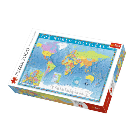 Trefl 2000 Piezas 27099 Political Map of the World