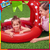 Pileta inflable con techo de frutilla Bestway 52387