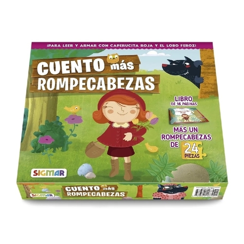 Rompecabezas Con Cuentos Infantil Caperucita 87021