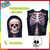 Remera y capucha esqueleto adolescentes disfraz Candela Halloween