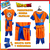 Disfraz de Dragon Ball Goku para niños Candela Cosplay