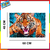 Trefl 600 Piezas 11110 Facing a Tiger Crazy Shapes - comprar online