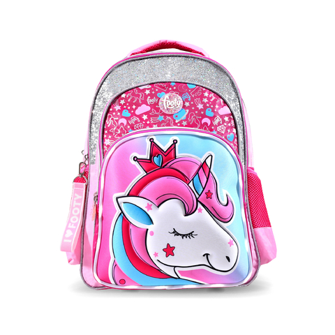 Mochila Futbol Pop It con luz 45cm Espalda 18 F1793