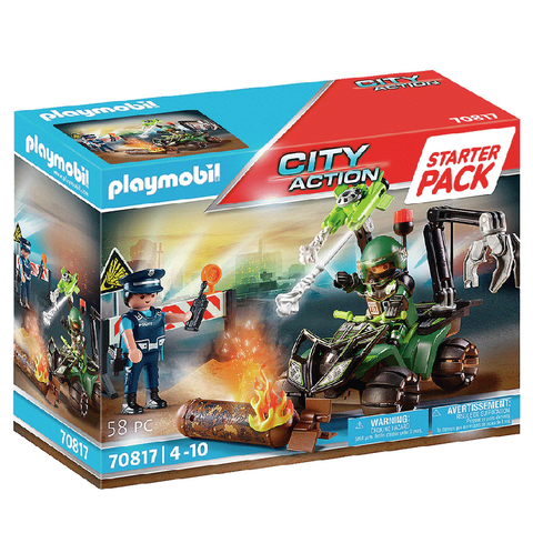 Playmobil Starter Pack Policia 70817