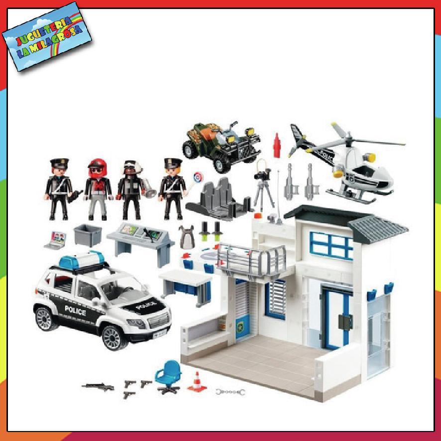 Playmobil Mega set de Policia 9372