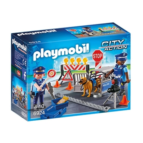 Playmobil City Action Control De Policia 6924