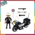 Playmobil Maletin Policia Con Moto 5648 - comprar online