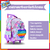 Mochila Corazon Pop It con Luz 45cm Carro 18 F1901 - comprar online