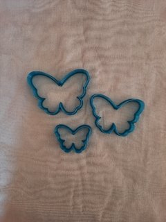 Set cortantes x 3 mariposas