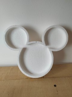 Caramelera Mickey Blanca de 30cm - comprar online