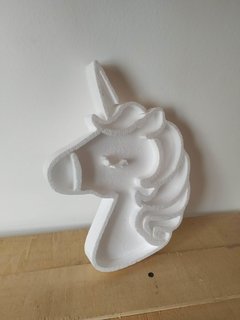 Caramelera Unicornio cara Blanca de 30cm - comprar online