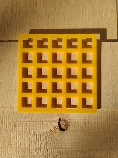 Texturizador cuadrados x20 de 10x10cm - comprar online