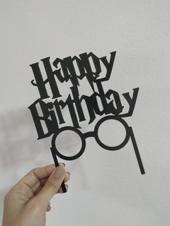 Topper Happy Birthday Harry Potter - comprar online