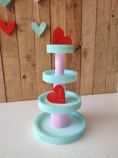 Porta Alfajores San Valentín de 50cm - comprar online