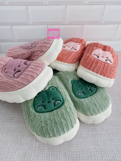 PANTUFLAS BEAR CUTE