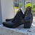 Ankle Boot Western Dallas Couro Preto - comprar online