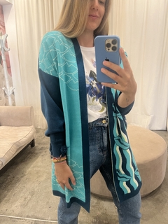 Kimono SNOWKISS azul - tienda online