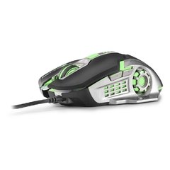 Mouse Gamer Multilaser 2400DPI Preto e Grafite com LED - MO269 na internet