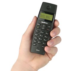 Telefone sem Fio Intelbras com Dect TS 40 ID e Identificador de Chamadas - Preto - Produtos Nota 10 | Alô Passa Quatro | Loja de brinquedos online