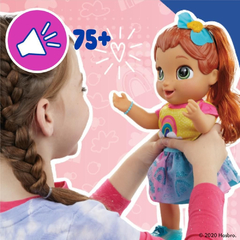 Boneca Baby Alive Grows Up Feliz - Cresce de Verdade E8199 - Hasbro 