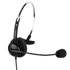 Telefone Headset Intelbras HSB40 Ajustável Atendimento Automático Telemarketing