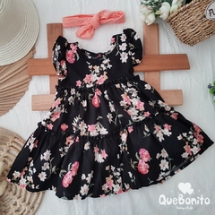 Vestido "Aghata" Negro