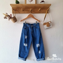 Jeans Mom Blue "Summer"