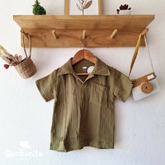 Camisa "Lian" Verde babycrown