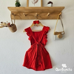 Vestido "Trini" Rojo - comprar online