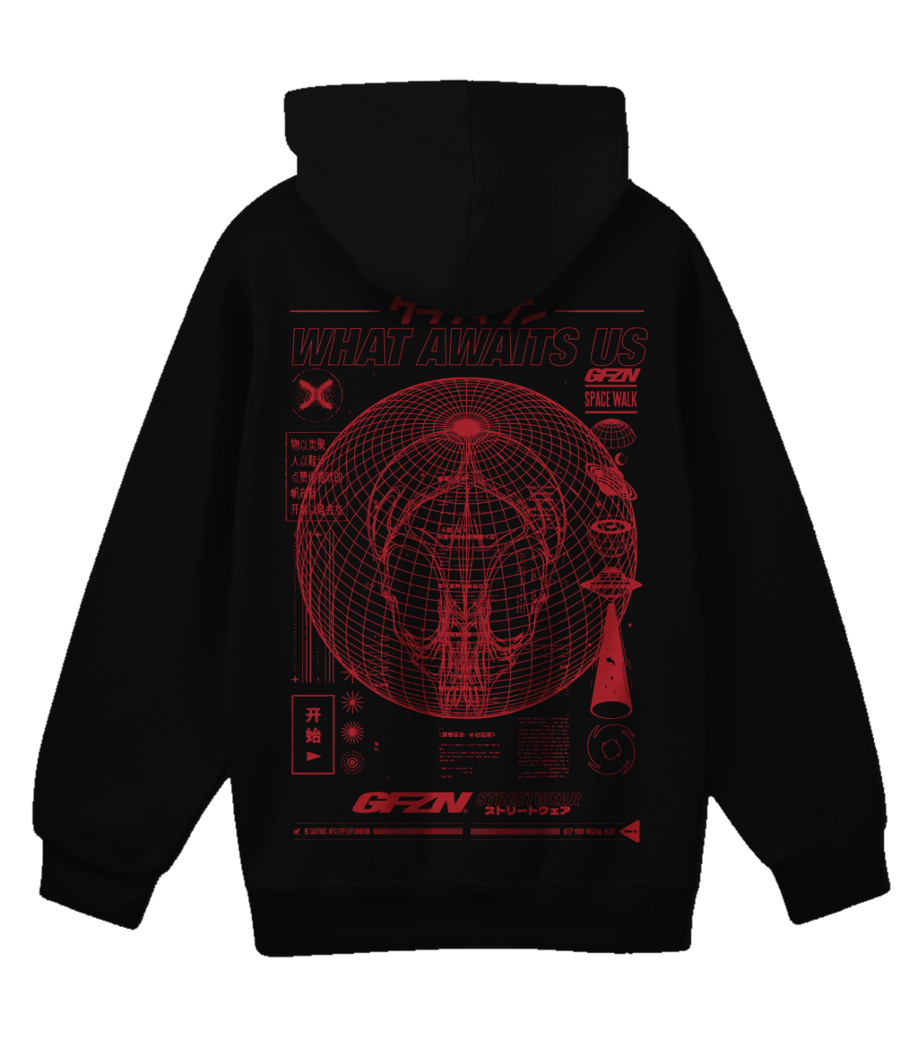 Buzo Canguro What Awaits Us Estilo Cyberpunk Anime Aesthetic GRAFIZONA