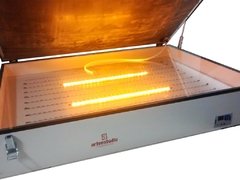 mesa led  uv 151 vácuo serigrafia