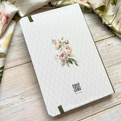 Furoshiki Caderno Royal Garden (Lenço M + Sketchbook) - Loja Susana Fujita