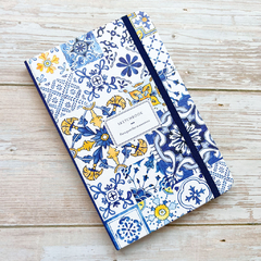 Caderno Sketchbook Azulejos - comprar online