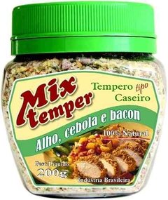 Tempero Alho, Cebola e Bacon Mixtemper Balde 3,5 Kg - comprar online