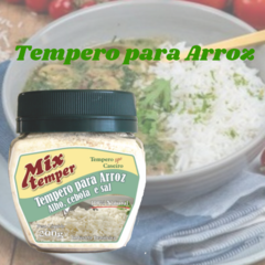 Tempero para Arroz / Alho, Cebola e Sal 200 gramas